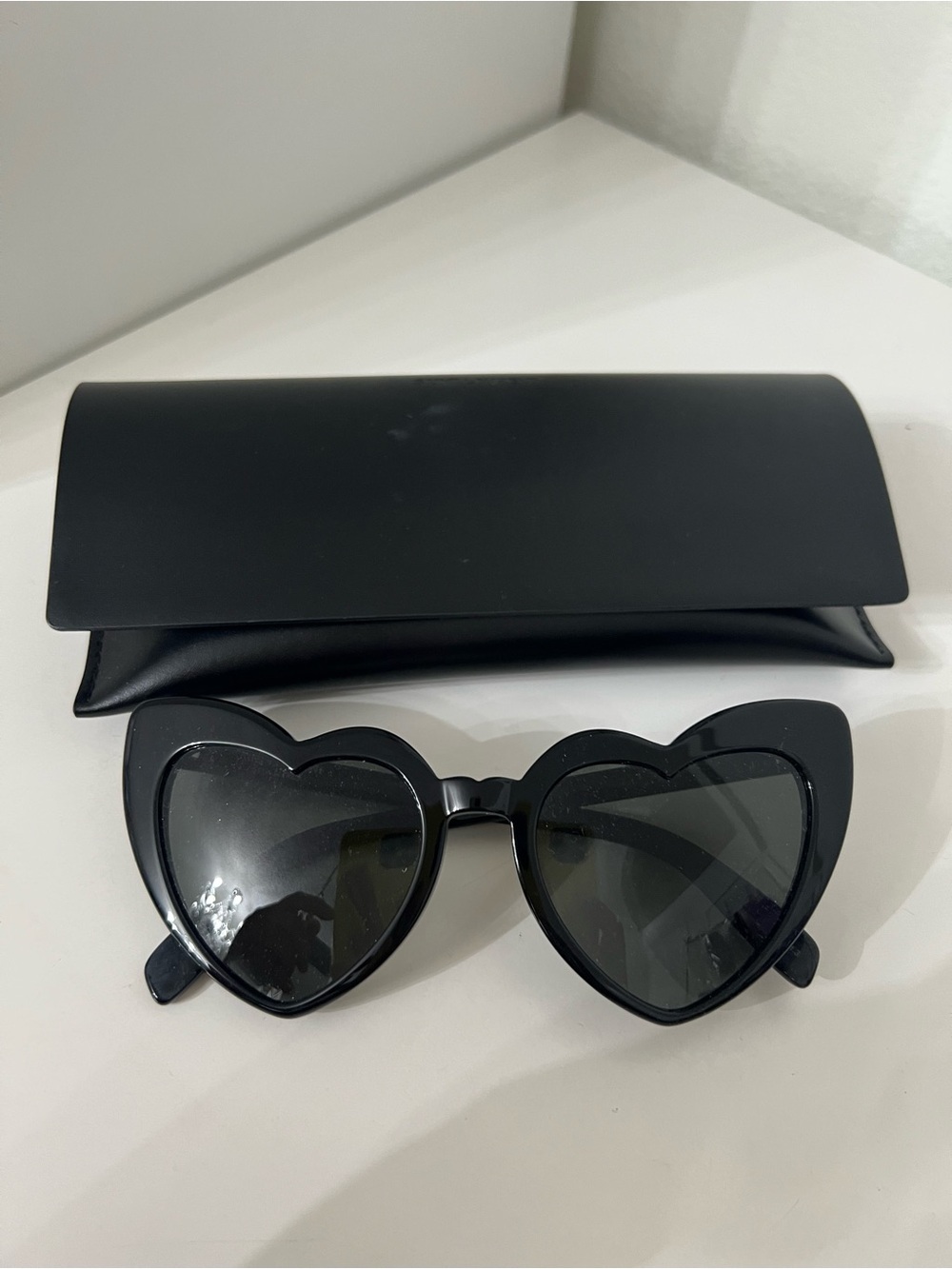 Saint laurent Authentic heart shaped sunglasses.